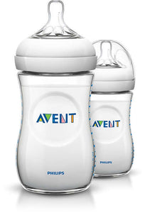 Avent Natural PP Bottle 260ml 2pk