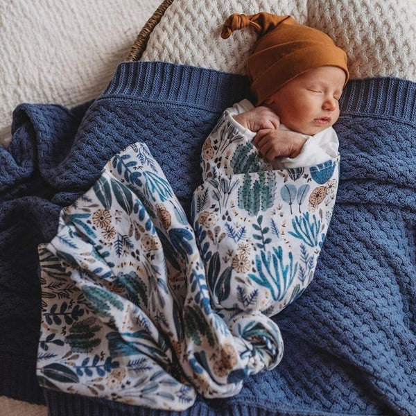 Snuggle Hunny Organic Muslin Wrap Print