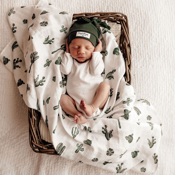 Snuggle Hunny Organic Muslin Wrap Print