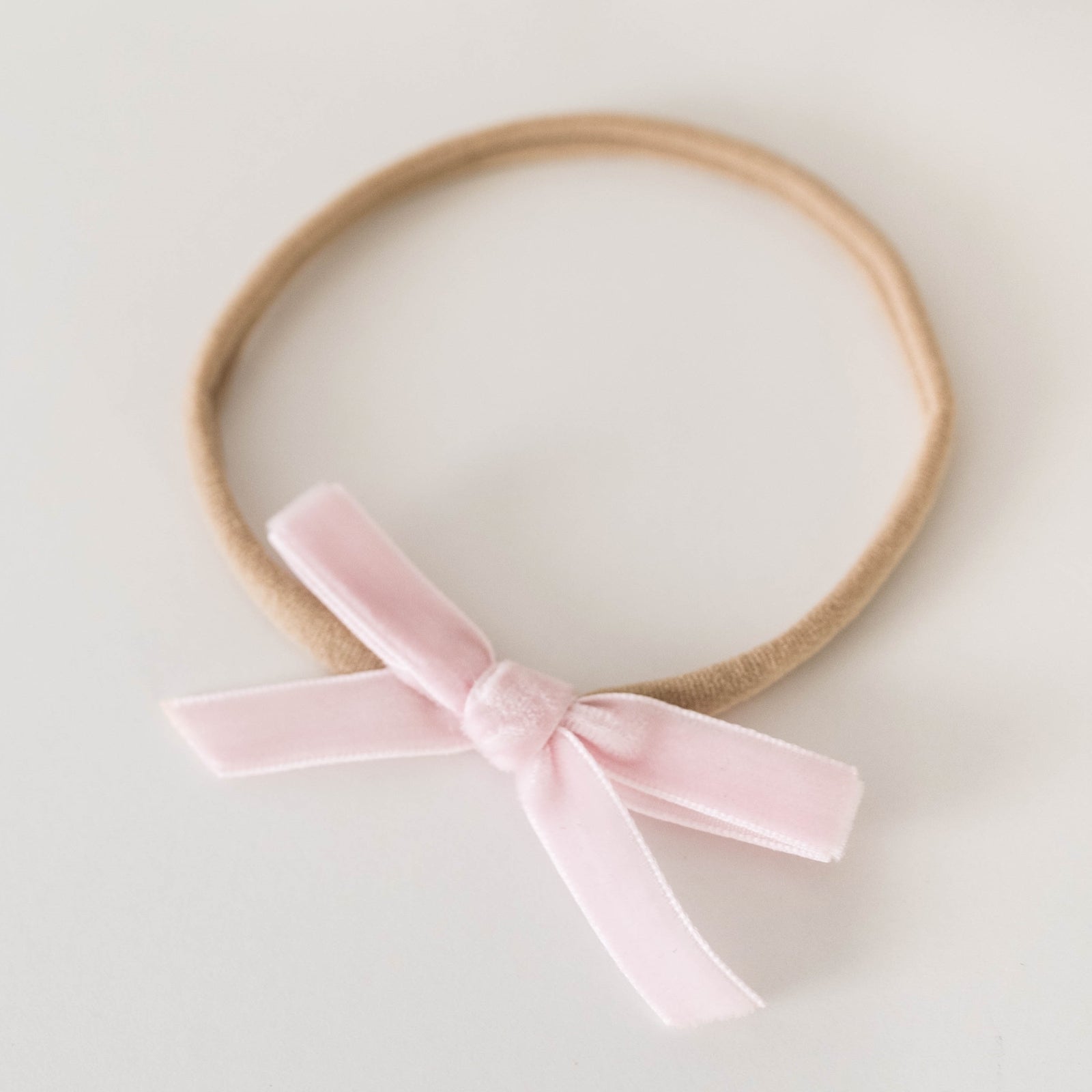 Snuggle Hunny Velvet Petite Bow Headband