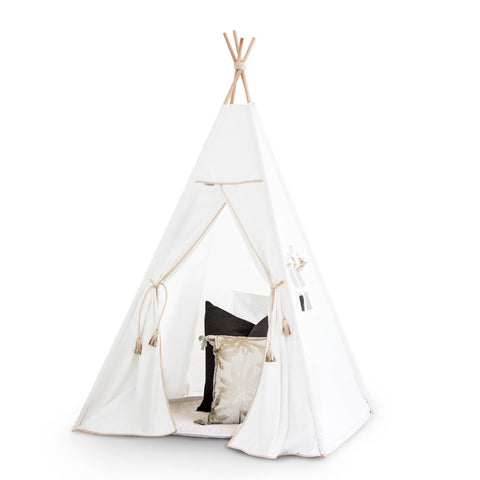 Cattywampus Golden Star Leatherette Detail Teepee