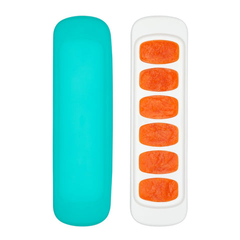 Oxo Tot Baby Food Freezer Tray with Silicone Lid - Teal