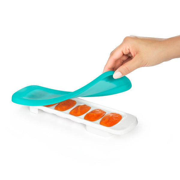 Oxo Tot Baby Food Freezer Tray with Silicone Lid - Teal