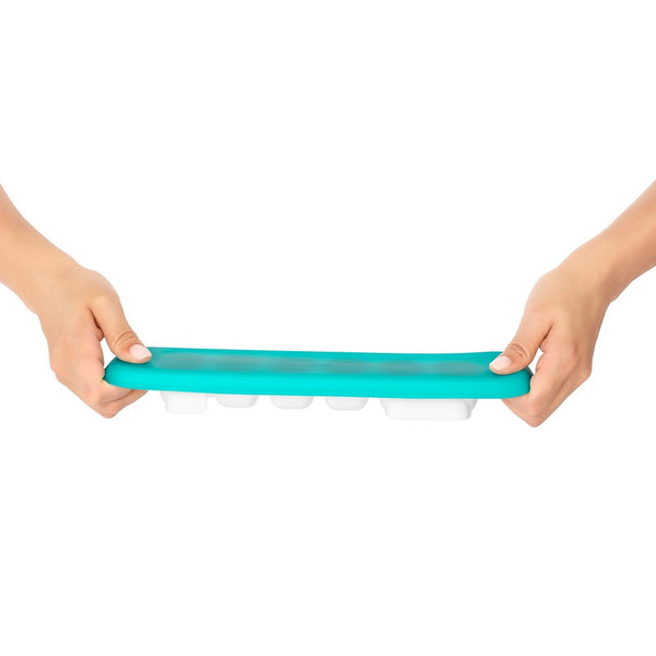 Oxo Tot Baby Food Freezer Tray with Silicone Lid - Teal