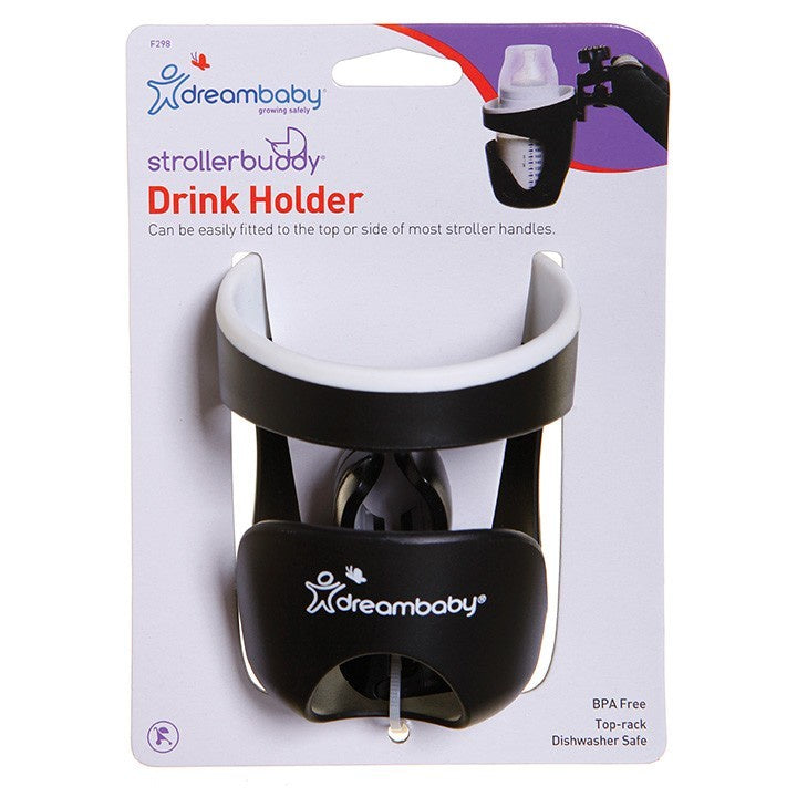 Dreambaby Stroller Buddy Drinkholder Black