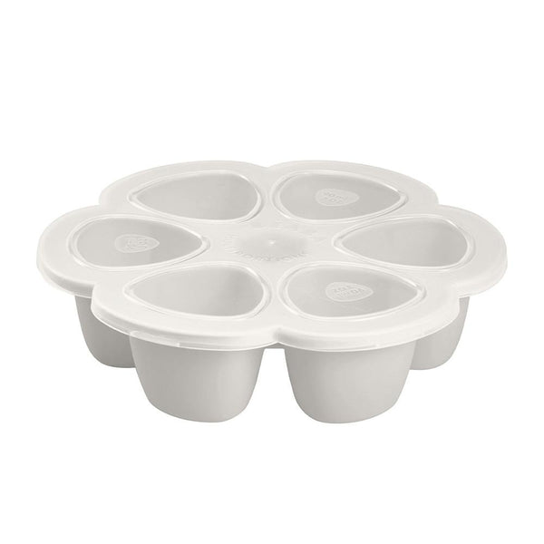 Beaba Silicone Multiportions Freeze Pots 90ml - Light Grey
