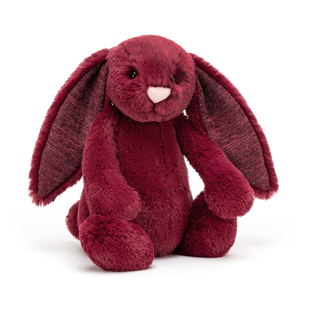 Jellycat Bashful Sparkly Cassis Bunny Small