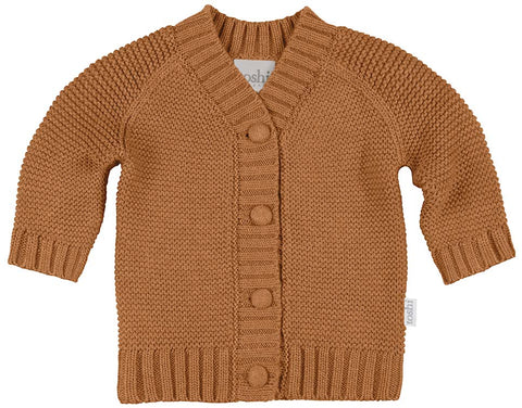 Toshi Organic Cardigan Andy Pecan