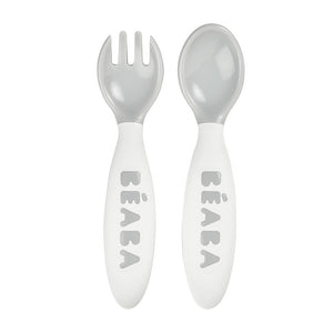 Beaba 2nd Stage Training Fork & Spoon with Storage Case