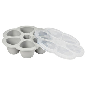 Beaba Silicone Multiportions Freeze Pots 150ml - Light Grey
