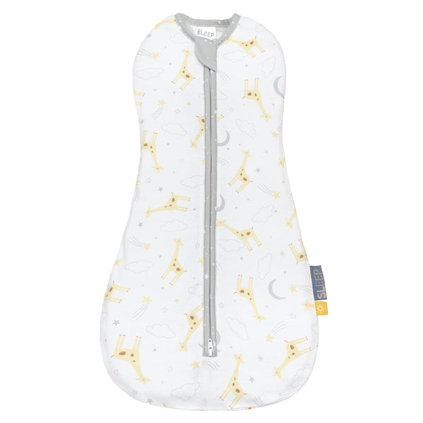 Living Textiles Zip Up Swaddle 0.2tog - Noah