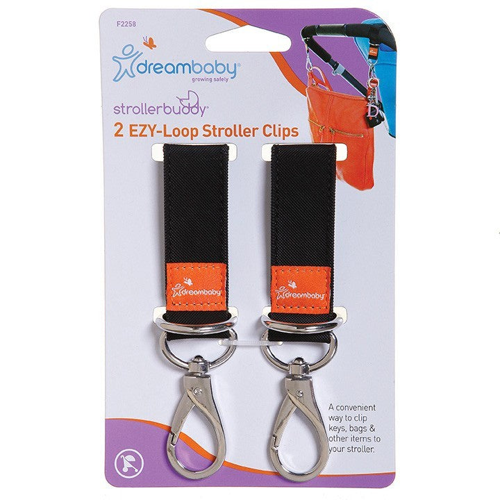 Dreambaby Strollerbuddy Ezy Loop Stroller Clips