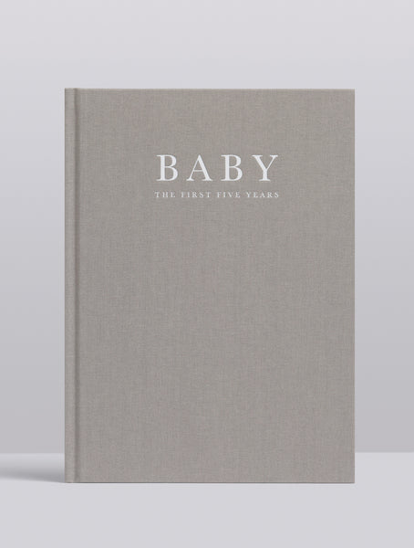 Write To Me Baby: Birth to 5 Years - Grey