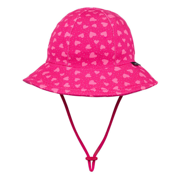 Bedhead Baby Bucket Hat - Hearts Pink