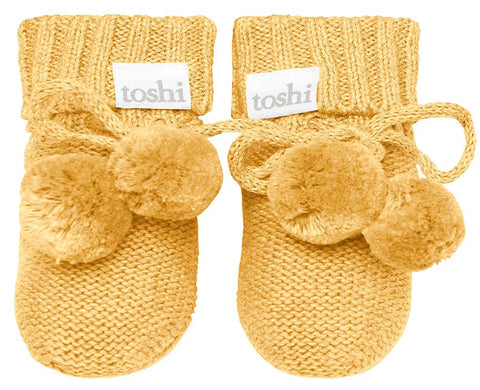 Toshi Organic Booties Marley Butternut