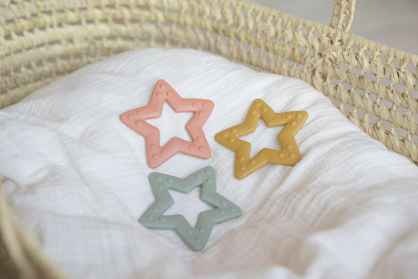 BIBS Baby Bitie Star - Peach