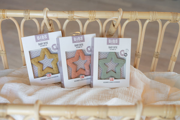 BIBS Baby Bitie Star - Peach