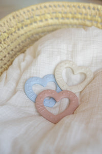 BIBS Baby Bitie Heart - Blush