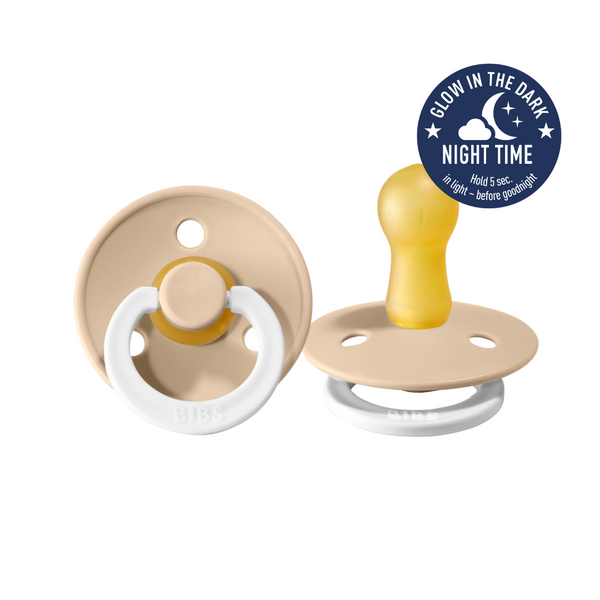 BIBS Night Glow Dummies - Size Two (6-18m)