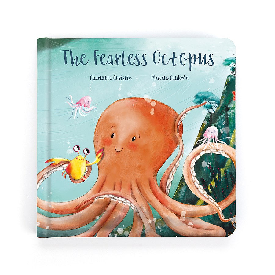 Jellycat 'The Fearless Octopus' Book