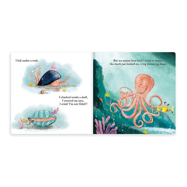 Jellycat 'The Fearless Octopus' Book