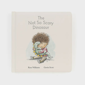 Jellycat 'The Not So Scary Dinosaur' Book