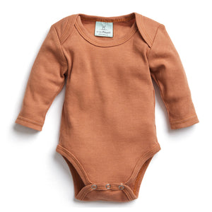 ErgoPouch Bodysuit Long Sleeve 0.2 Tog - Chestnut