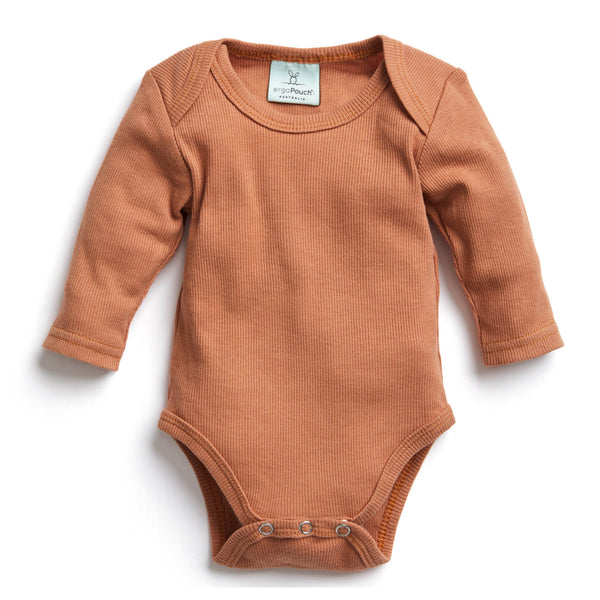 ErgoPouch Bodysuit Long Sleeve 0.2 Tog - Chestnut