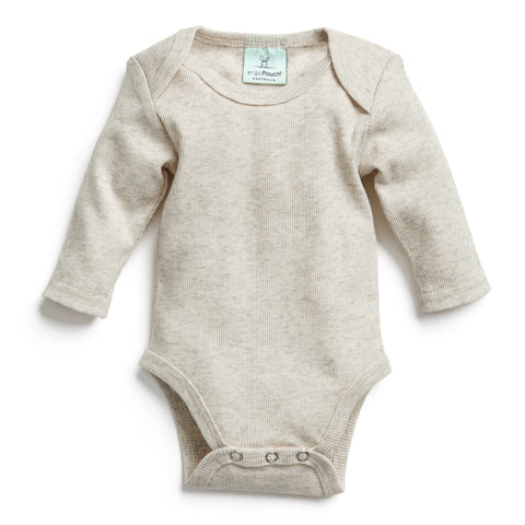 ErgoPouch Bodysuit Long Sleeve 0.2 Tog - Grey Marle