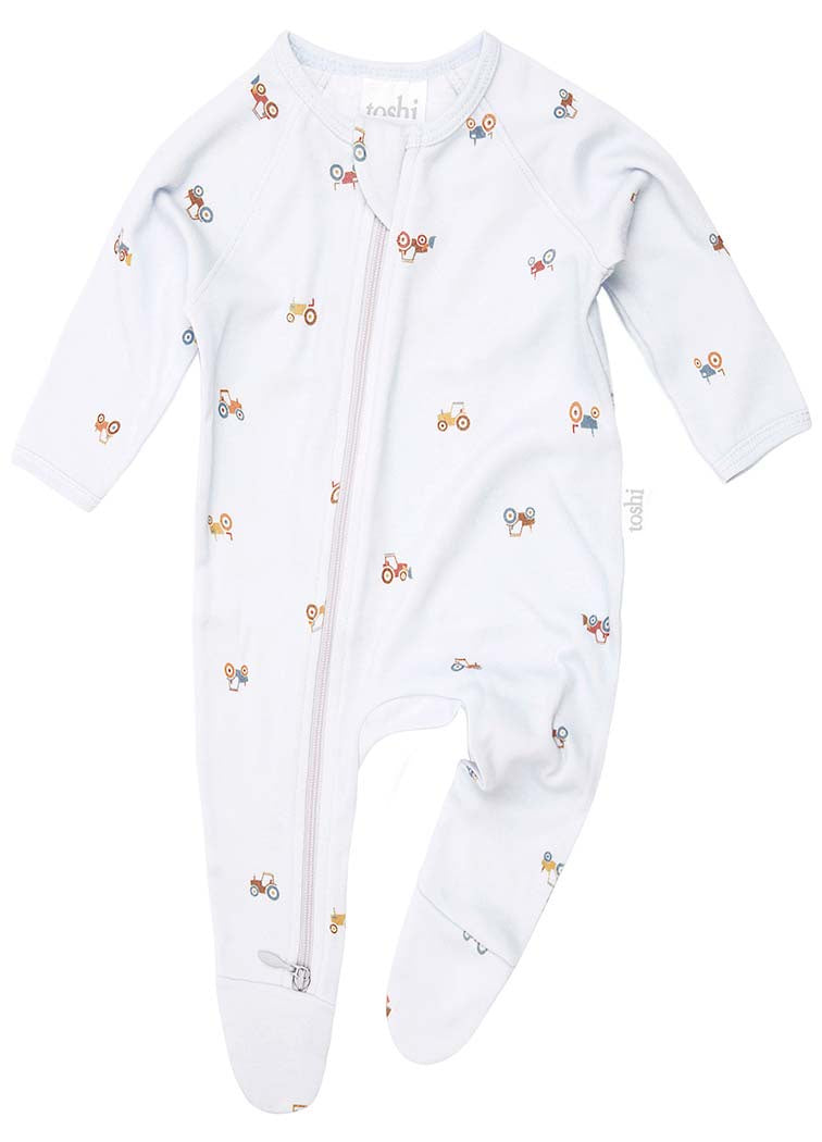 Toshi Onesie Long Sleeve Mr Tractor