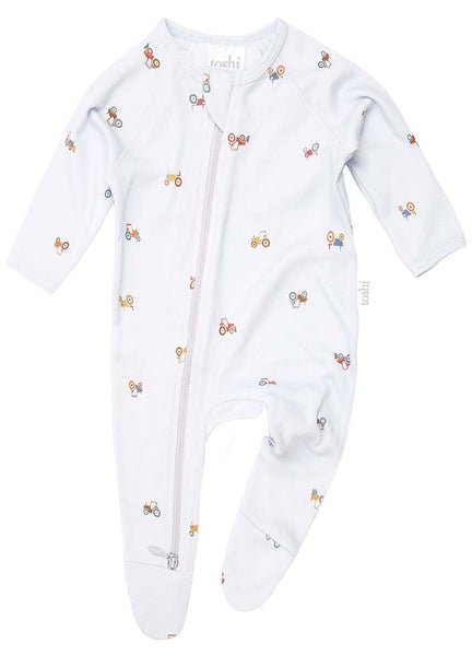 Toshi Onesie Long Sleeve Mr Tractor