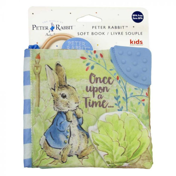 Peter Rabbit Once Upon a Time Soft Book - Blue