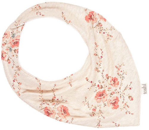 Toshi Bandana Bib Rustic Rose