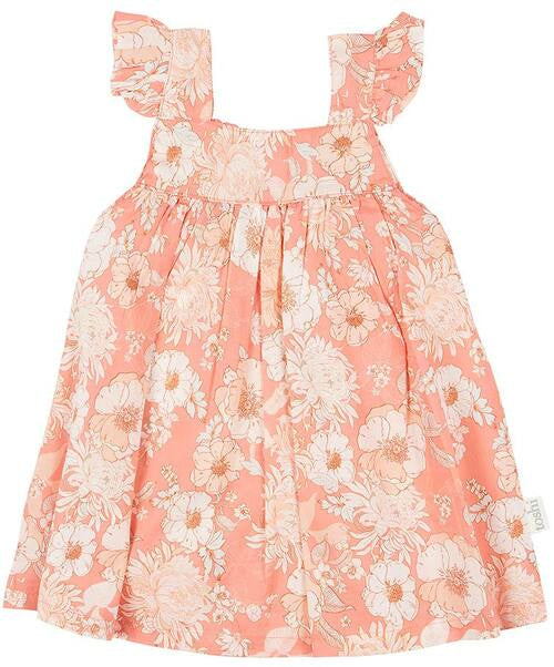 Toshi Baby Dress Sabrina Tea Rose