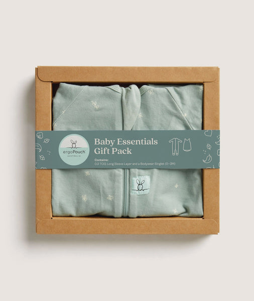 ErgoPouch Baby Essentials Gift Pack - Sage