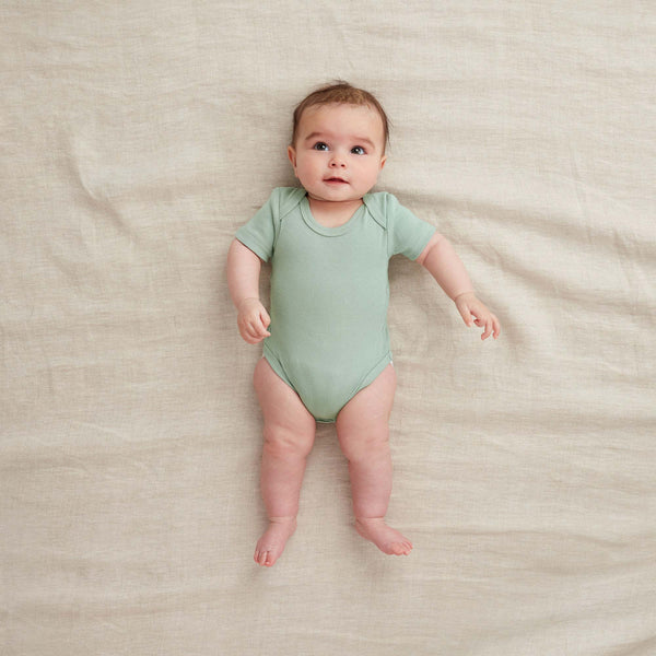 ErgoPouch Bodysuit Short Sleeve - Sage