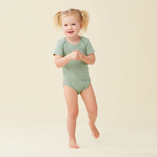 ErgoPouch Bodysuit Short Sleeve - Sage