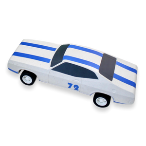 Discoveroo Build-A-Muscle Car - Blue & White