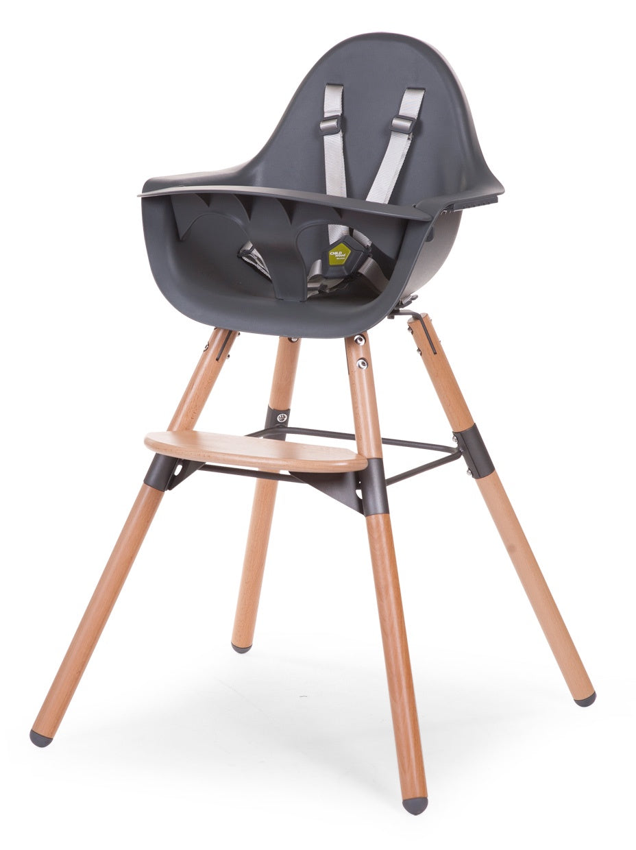 Evolu2 High Chair Anthracite with  XL Legs - Ex Display