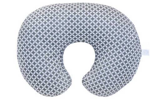 Boppy Pillow - Charcoal Geo Circles