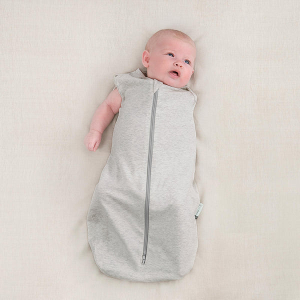 ErgoPouch Cocoon Swaddle Bag 0.2 Tog - Grey Marle