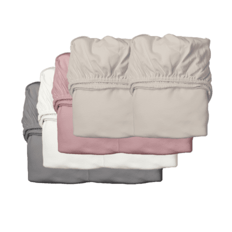 Leander Organic Cot Sheets (2 Fitted Sheets)