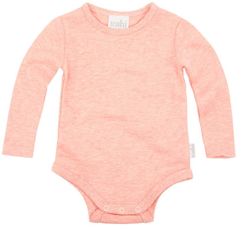 Toshi Dreamtime Organic Bodysuit Long Sleeve Blossom