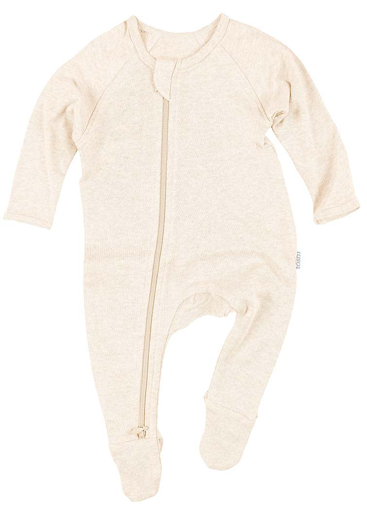Toshi Dreamtime Organic Onesie Long Sleeve Feather
