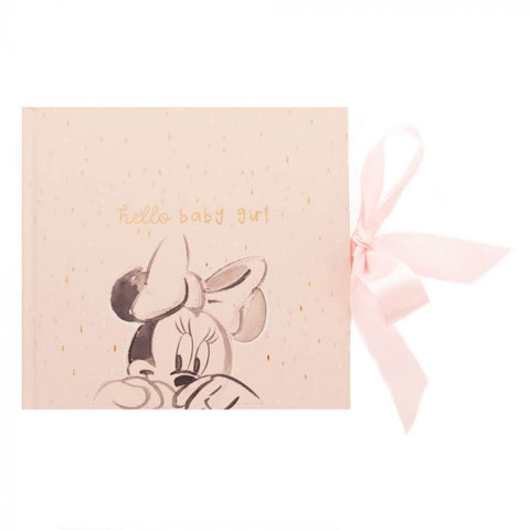 Disney Photo Album Mickey Mouse Hello Baby Girl