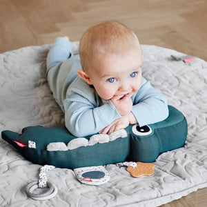 Done by Deer Tummy Time Activity Toy – Croco