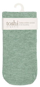 Toshi Dreamtime Organic Ankle Socks Jade