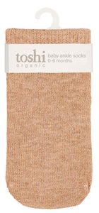 Toshi Dreamtime Organic Ankle Socks Maple