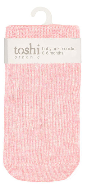 Toshi Dreamtime Organic Ankle Socks Pearl