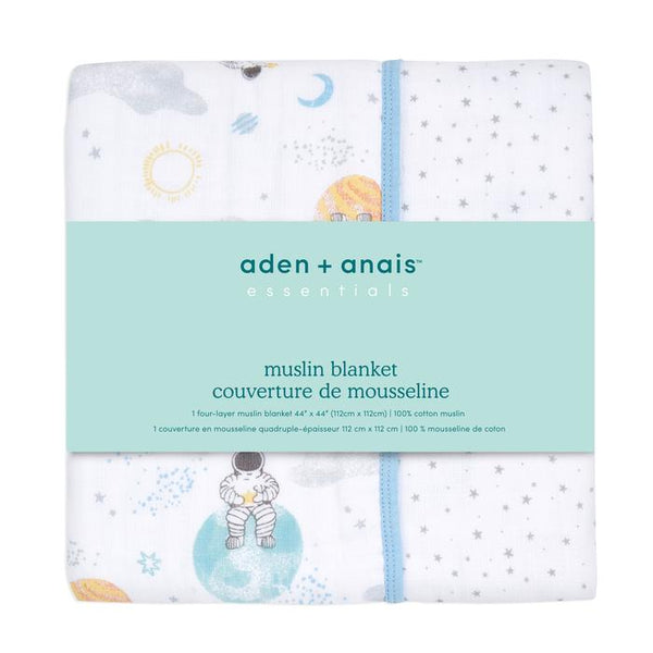 Aden + Anais Essentials Muslin Blanket - Space Explorers